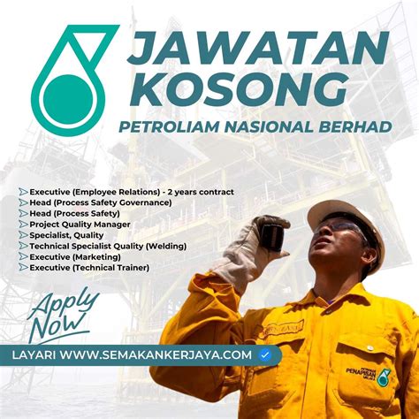 Iklan Jawatan Kosong Petronas Tahun Semakankerjaya