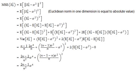 Variance estimation