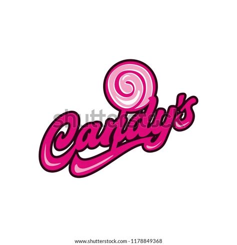 Candy Vector Logo Template Candy Shop Stock Vector Royalty Free