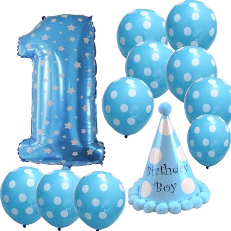 1 year Birthday Party Balloons for Baby Ballons Decoration Birthday Baby Shower Balloons Air ...