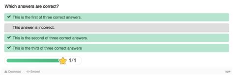 Multiple Choice Quiz Settings Oer Activity Sourcebook