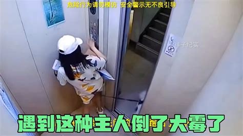 女子一个动作上演电梯惊魂，可怜的狗狗替主人背锅惨死，太可怜了 Youtube