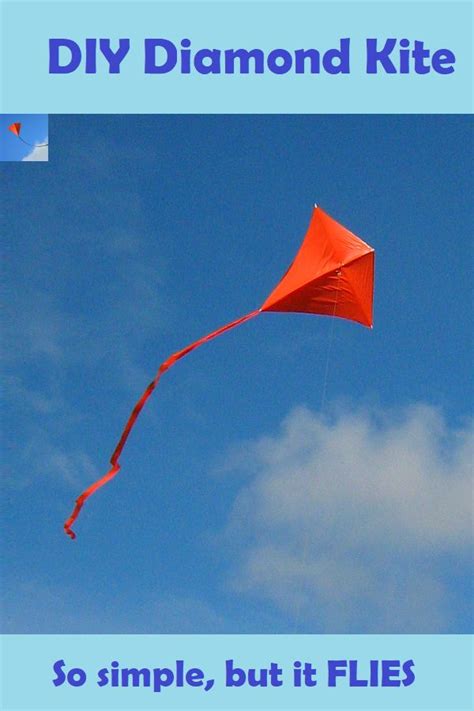 How To Build A Diamond Kite Step By Step The Mbk Simple Diamond