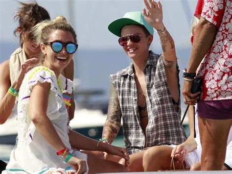 Ruby Rose Shows Off Tattooed Bikini Body News Au Australias Leading News Site For