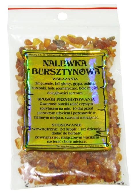 Bursztyn Bałtycki na nalewkę 10g naturalny nalewka 8680737459