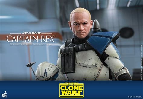Hot Toys Star Wars The Clone Wars Captain Rex Figures