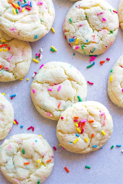 Funfetti Cake Mix Cookies Recipe Made With 6 Ingredients