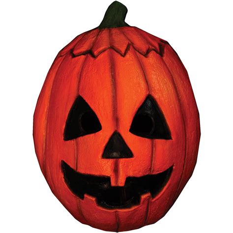 Pumpkin Halloween Iii Latex Mask Adult Halloween Accessory