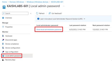 Enable Windows Laps With Azure Ad 4sysops