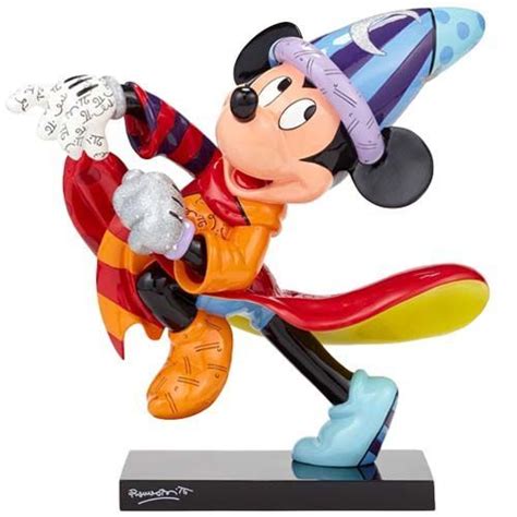 ディズニー 魔法使い ミッキー 14インチ スタチュー by Romero Britto フィギュア エネスコ DISNEY メルカリShops