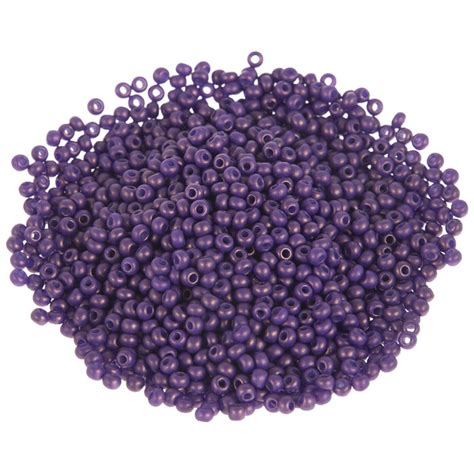 Purple Czech Glass Seed Beads Hobby Lobby