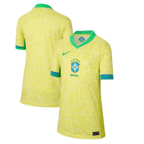 Maillot Enfant Bresil Domicile 2024 2025 Foot Dealer