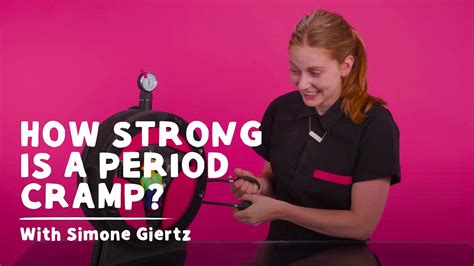 The Period Cramp Machine With Simone Giertz Youtube