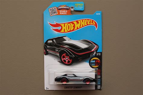 Hot Wheels 2016 HW Mild To Wild Corvette Stingray Black