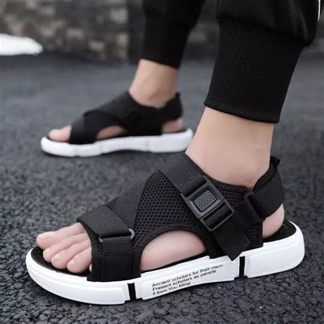 Jual Sandal Gunung Pria Casual Original Import Sendal Gunung Putih