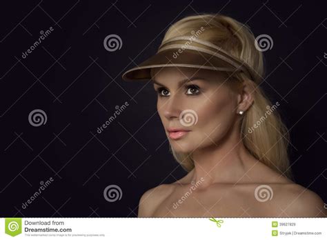 Beautiful Naked Woman Wearing Gold Peak Stock Photos Free Royalty Free Stock Photos From