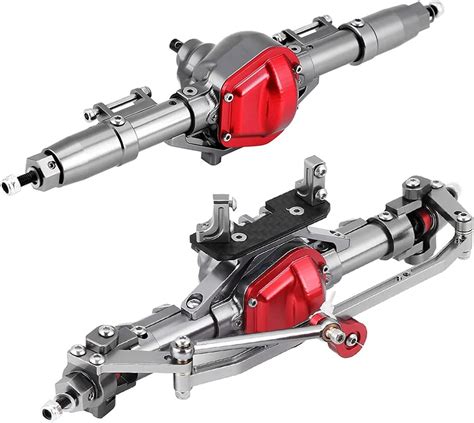 Amazon ZXYRC Aluminum Front Rear Axles Complete Axle Set For