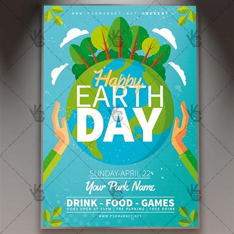 Earth Day Flyer Template