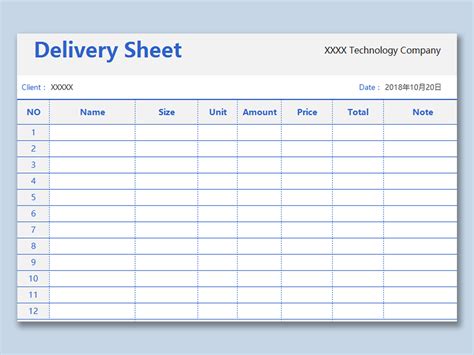 Delivery Schedule Template Excel Free Printable Templates