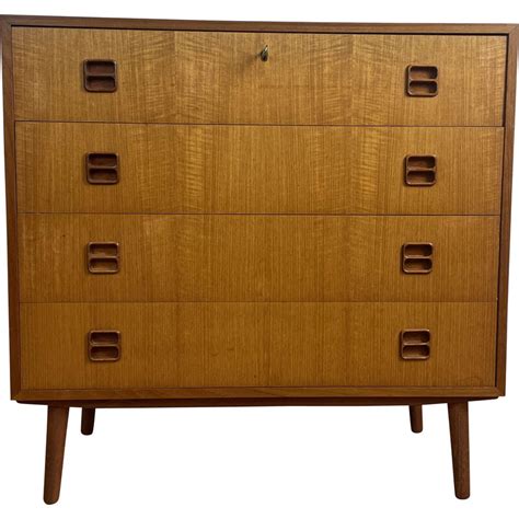 Scandinavian Vintage Teak Chest Of Drawers