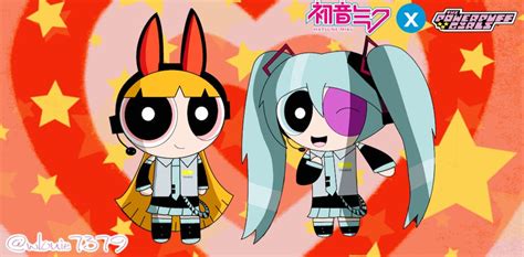 Ppg X Hatsune Miku By Wlouie7379 On Deviantart