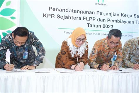 Bank Bjb Dorong KPR Sejahtera FLPP Dan Tapera Tahun 2023 Untuk Mudahkan