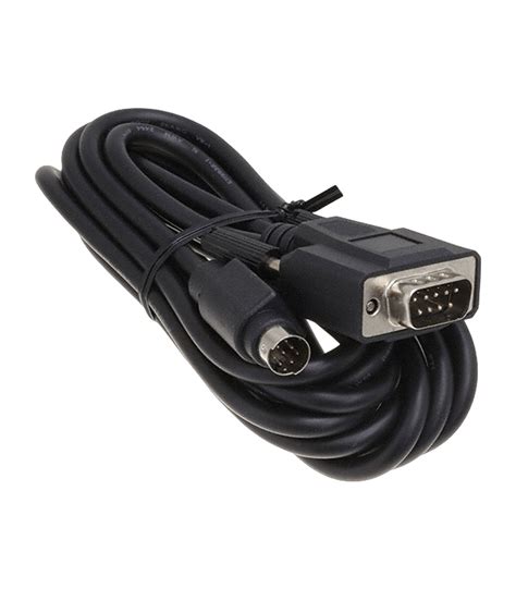 Cable de Comunicación para Conexión de PLC a HMI 3 m 8 pin mini DIN