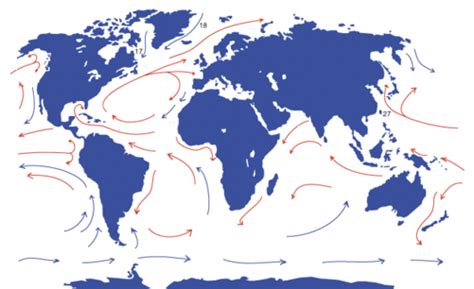 Choque T Pico Seguro Mapa De Las Corrientes Marinas Del Mundo Estable