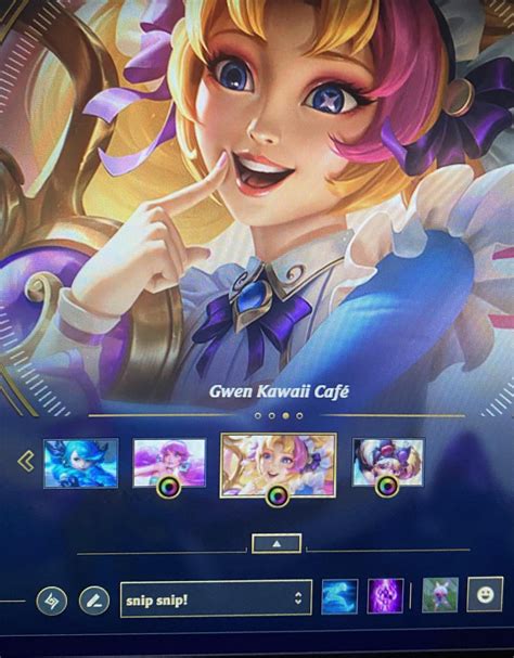 got all the gwen skins, i'm so happy : r/GwenMains