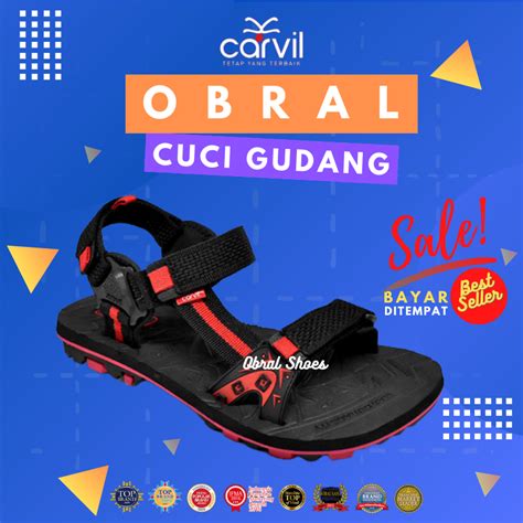 Jual Carvil Luxor GM Carvil Duran GM Sandal Gunung Pria Dewasa