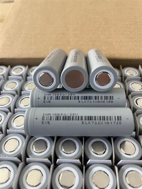 EVE INR18650 35V 3500mAh 3 6V 18650 Li Ion Battery Cells