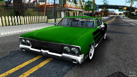 Sabre Drift Green Strips Para GTA San Andreas