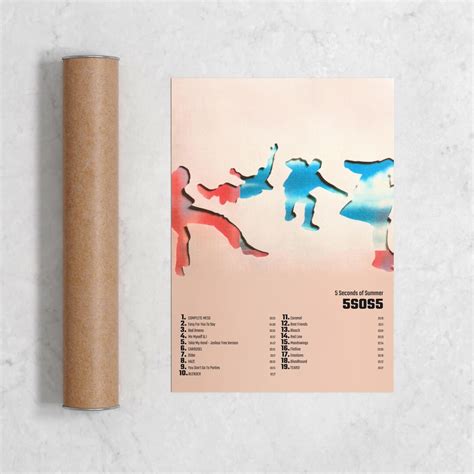 Seconds Of Summer Sos Album Cover Poster Print Wall Art Etsy