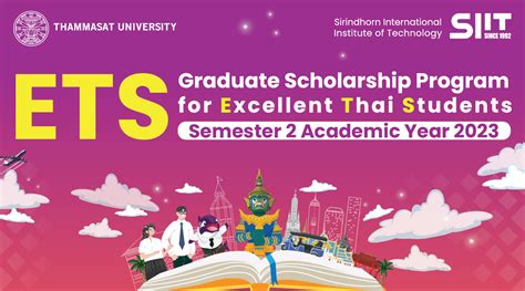 Graduate Scholarship Program For Excellent Thai Students Ets Semester