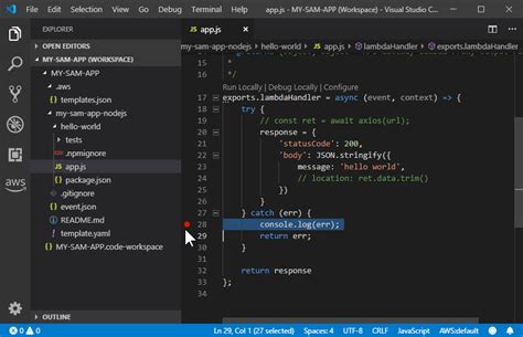 Visual Studio コードプラグイン AWS Toolkit for Visual Studio Code AWS