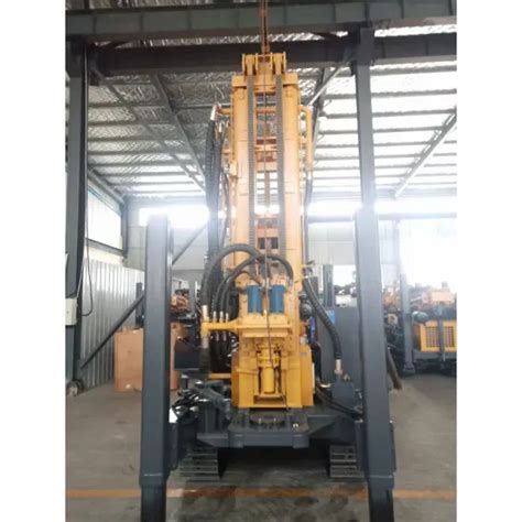 M Deep Crawler Water Well Drilling Rig Rotary Borewell Drilling