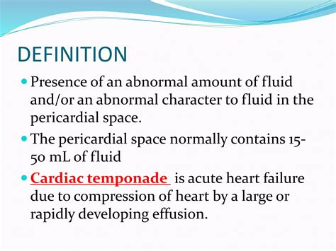 Pericardial Effusion Ppt