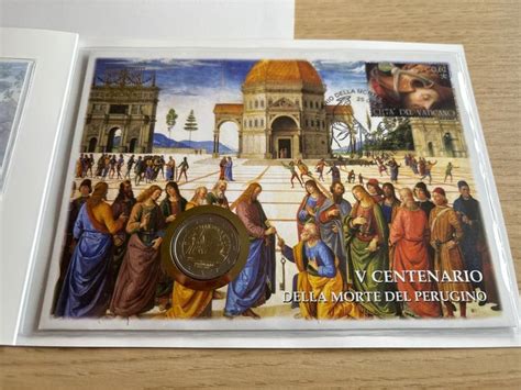 Vatican 2 Euro 2023 Perugino Busta Filatelico Numismatica Catawiki