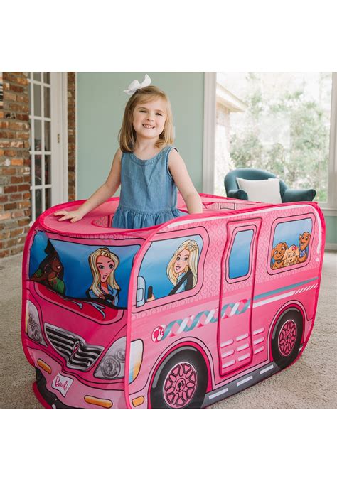 
Barbie Pop-Up Camper Tent: Embark on Adventures with Style and Ease