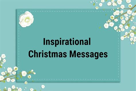 
Harness the Power of Inspirational Xmas Messages for Enchanting Holiday Experiences
