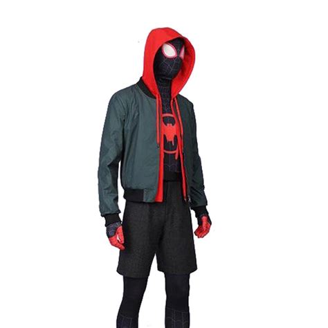 
Miles Morales Suit with Hoodie: Amp Up Your Street Cred