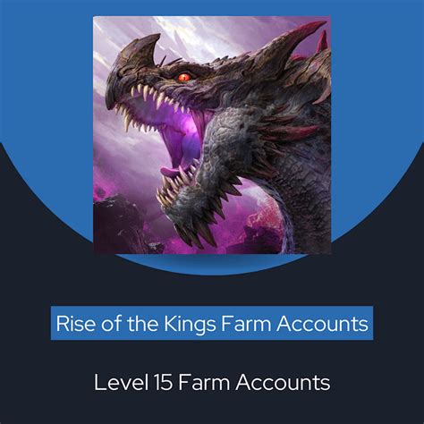 
Rise Of Kings Accounts for Sale: Elevate Your Gaming Experience