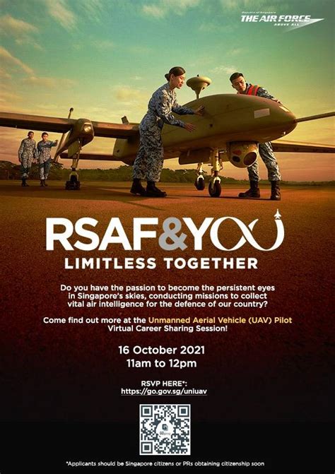 
UAV Pilot RSAF: A Career of Excellence in the Sky