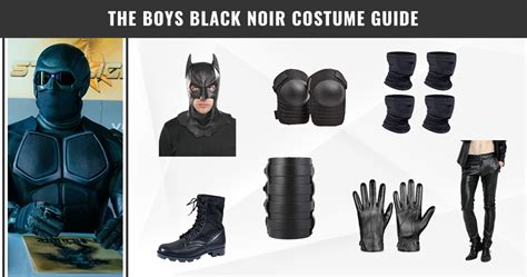 
Unleash Your Inner Shadow: Complete Guide to the Black Noir Costume from The Boys
