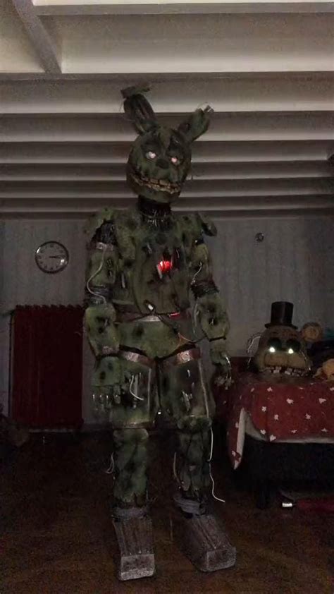 
Unleashing the Ghoulish Charm: A Comprehensive Guide to Springtrap Cosplay**