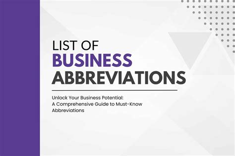 
Unlocking the Power of CUP Abbreviations: Essential for Business Success
