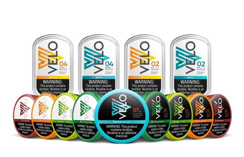 
Velo Nicotine Pouches Flavors at a Glance: