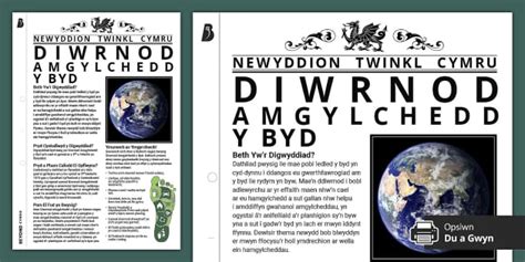 
Y Dreigiau - Crwydryn Y Byd: Erthygl Heddiw