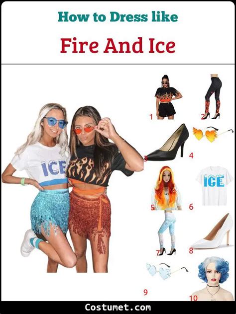 "Embers and Frost: A Guide to Crafting the Perfect Fire and Ice Costume"