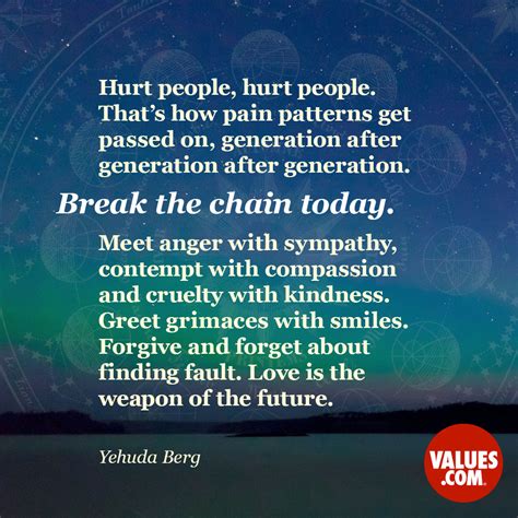 "Hurt People Hurt People"